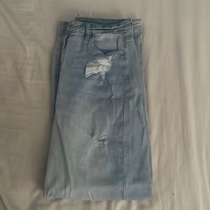 Light wash fashion nova jeans